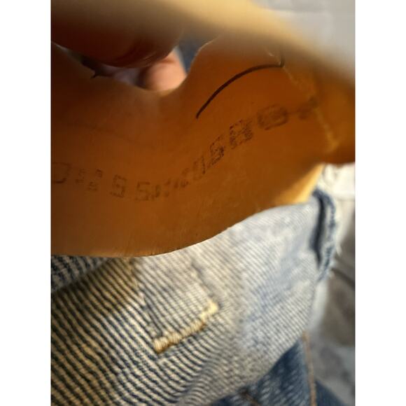 Vintage Levi’s 501 Jeans 1980s Selvedge Red Tag Blank USA W34 L36 -Actual 32/32 - Picture 12 of 16